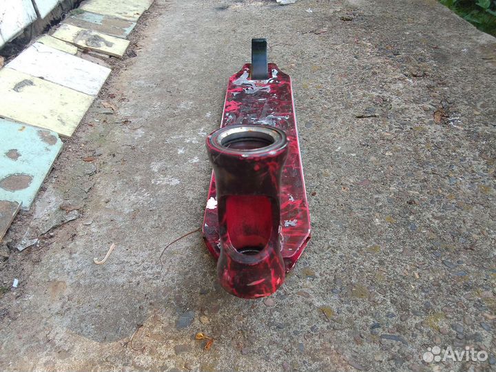 Дека для трюкового самоката в парк