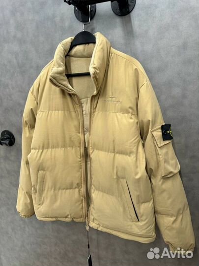 Двусторонняя Куртка Stone Island (Люкс)