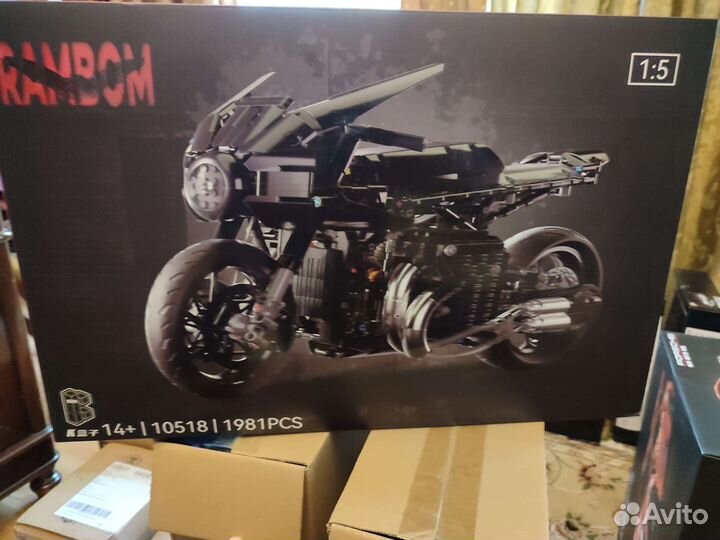 Мотоцикл Бэтмена Lego аналог конструктор