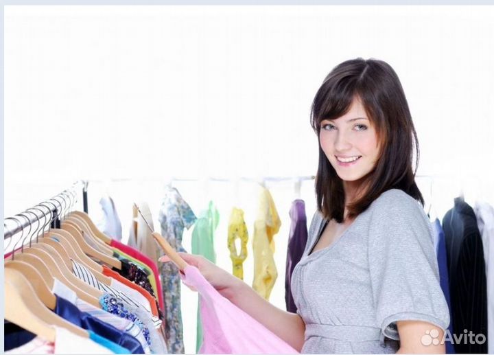 Помощник на развеску одежды / Подработка