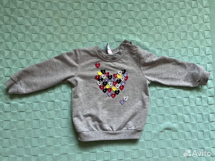 Вещи пакетом для девочки 80-86