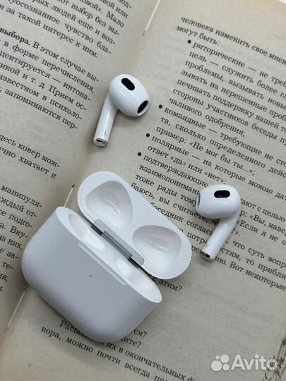 Беспроводные наушники apple airpods 3