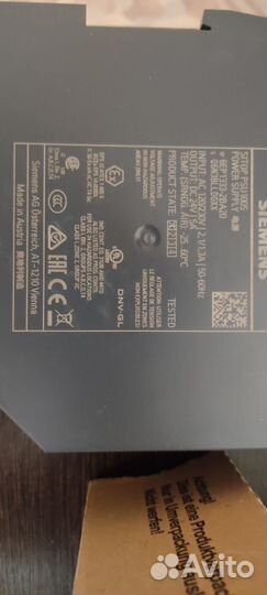 Блок питания sitop PSU100S 24 V/5 A