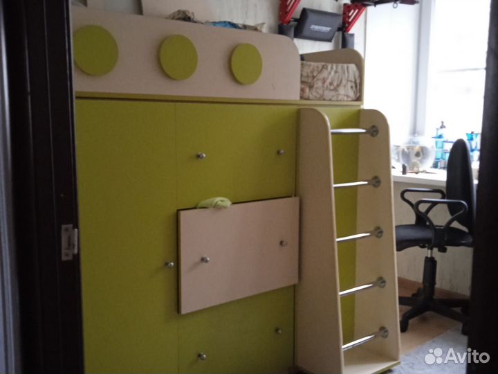 Детская кровать чердак