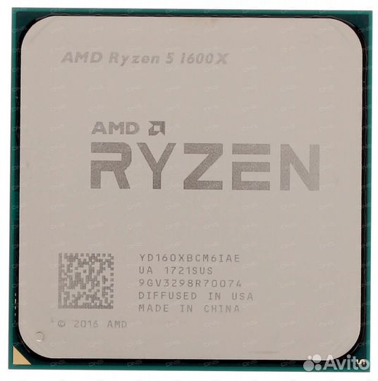 Процессор amd ryzen 5 1600x
