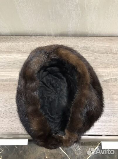 Берет норковый 56-57