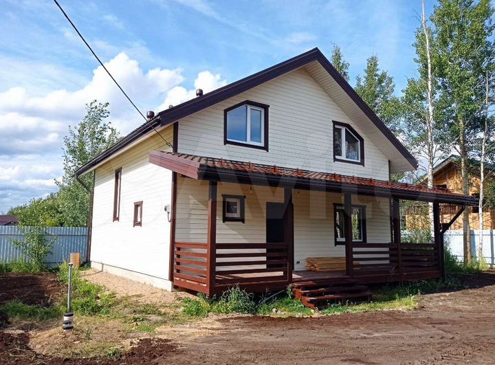 Дом 160,8 м² на участке 6 сот.