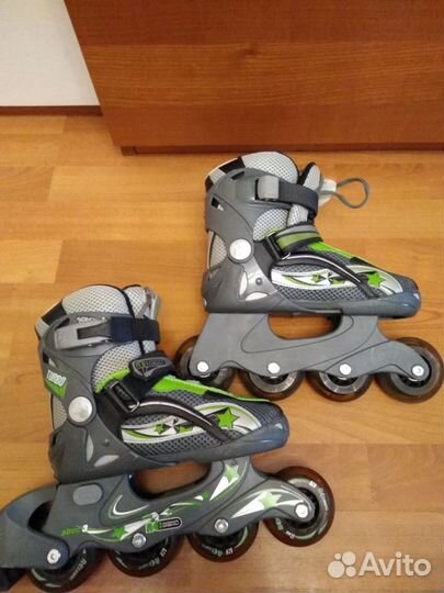 Детские раздвижные ролики Re-action 29-33