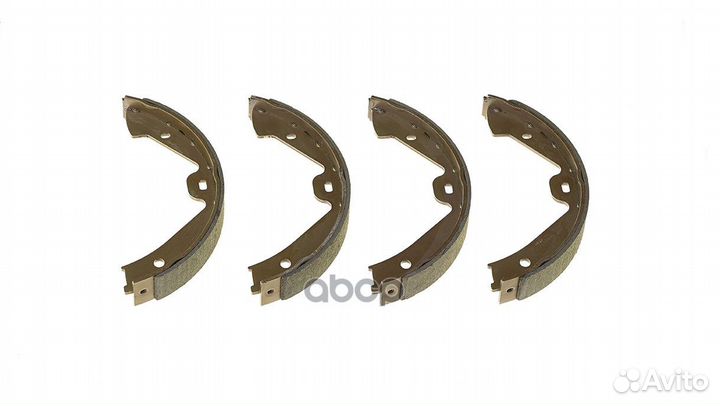 Колодки ручного тормоза volkswagen touareg