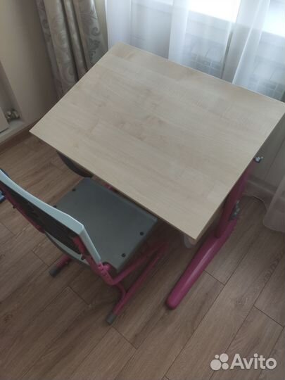 Растущая парта и стул дэми