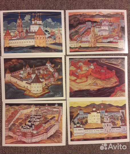 Наборы открыток городов
