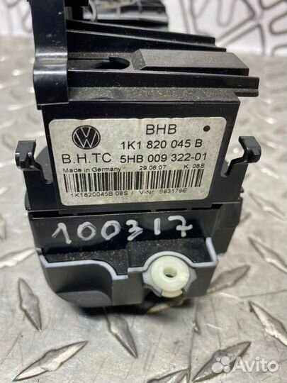 Блок управления климат-контролем Volkswagen Golf 5