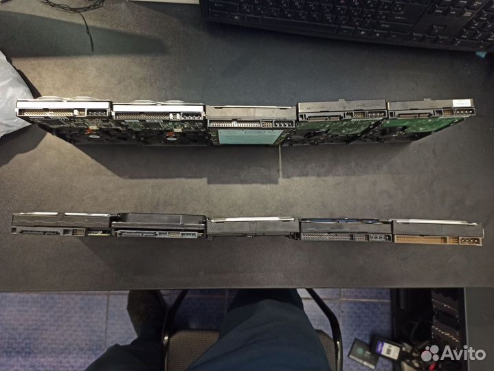 Жесткие диски на запчасти 10 штук