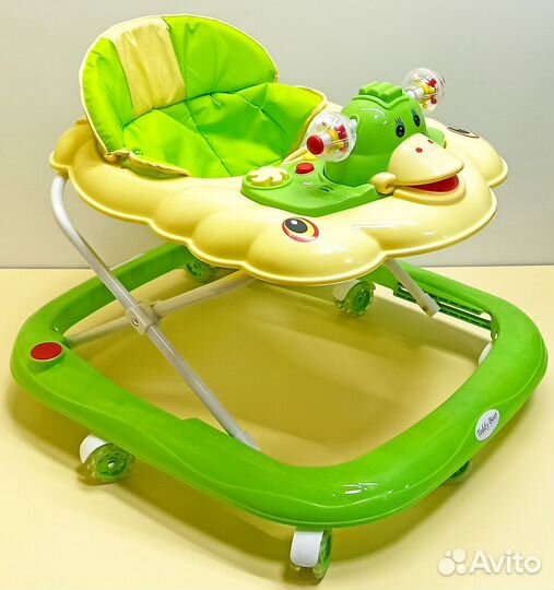 Ходунки детские Утка силиконовые колеса