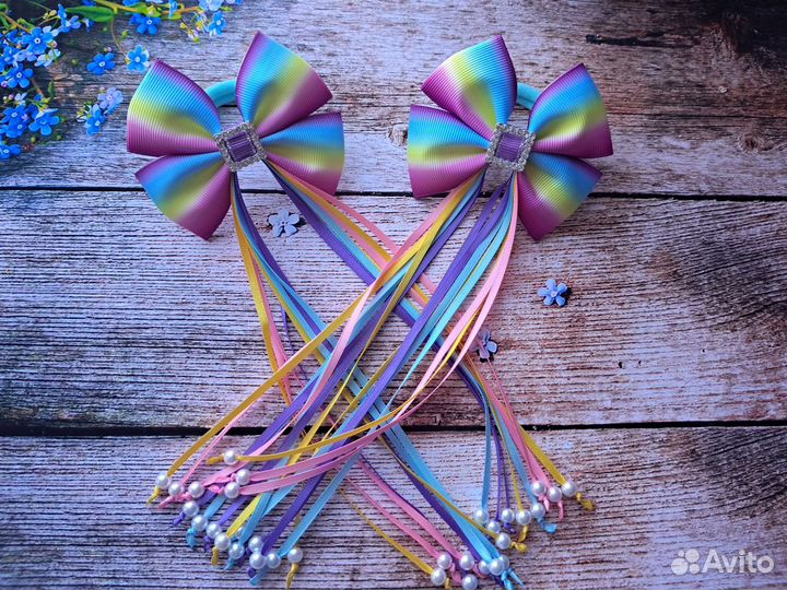 Бантики с висюльками