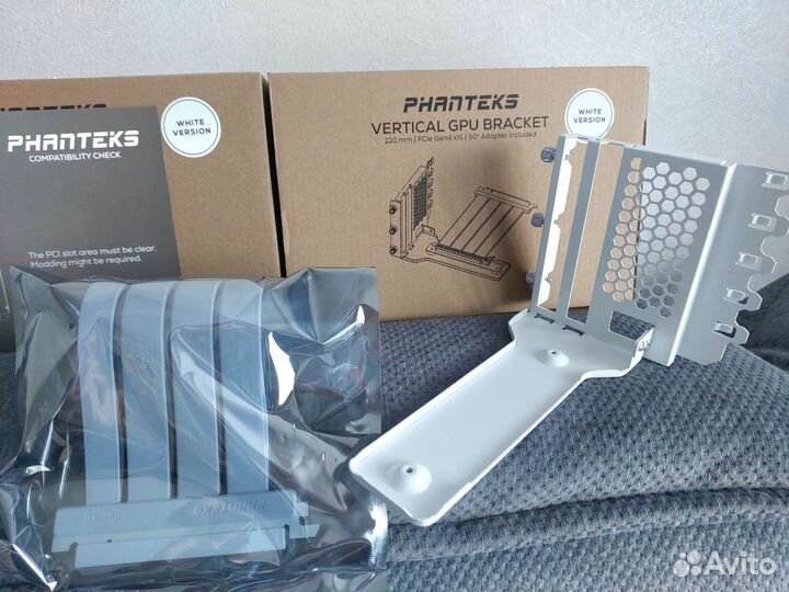 Держатель видеокарты + шлейф Pci 4.0 (Новый)