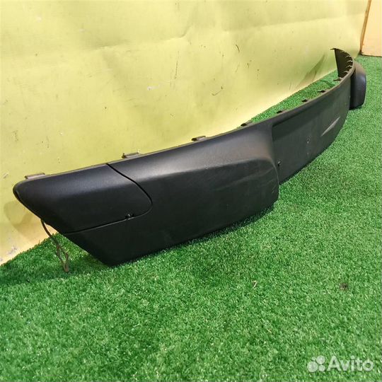 Накладка переднего бампера под номер Opel Corsa D