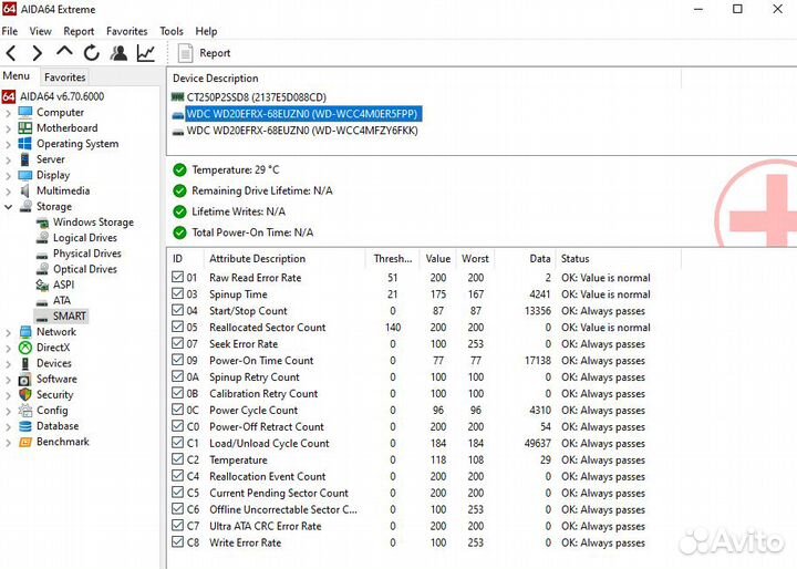 Жесткий диск Western Digital Red 2 тб (WD20efrx)