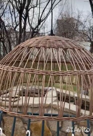 Плетёные абажуры