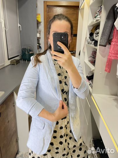 Жакет блейзер пиджак (м) удлиненный