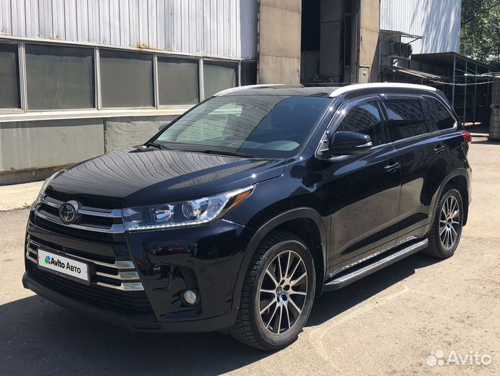 Toyota Highlander 3.5 AT, 2018, 77 495 км