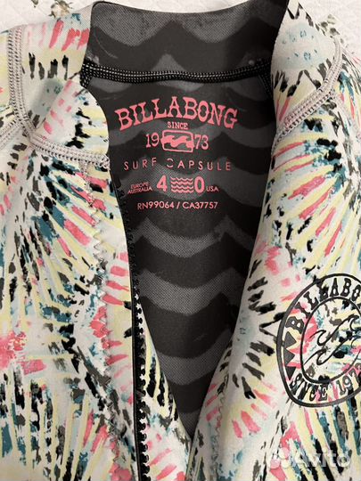 Гидрокостюм женский Billabong