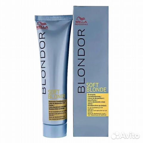 Wella Blondor Мягкий крем для блондирования
