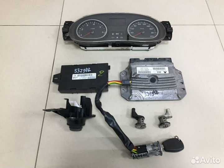 Замок зажигания комплект Renault Duster 2012