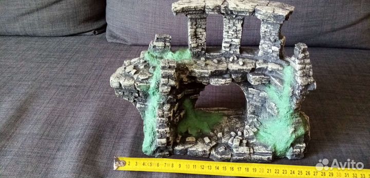 Грот в аквариум