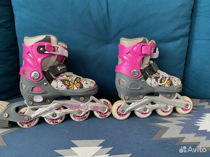Роликовые коньки детские 33-36 р-р
