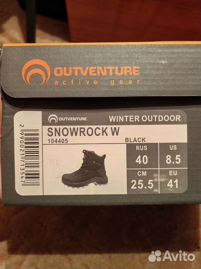 Ботинки утепленные женские Outventure Snowrock W