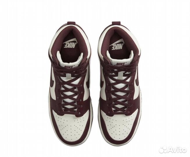 Nike Dunk High Burgundy Crush