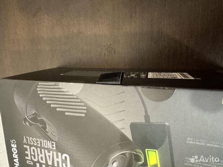 Портативная колонка JBL Charge 5 черная