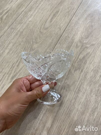 Салатник хрустальный