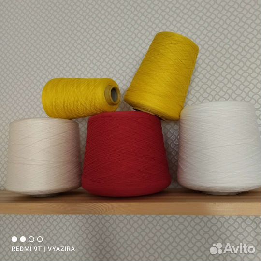 Бобинная пряжа италия