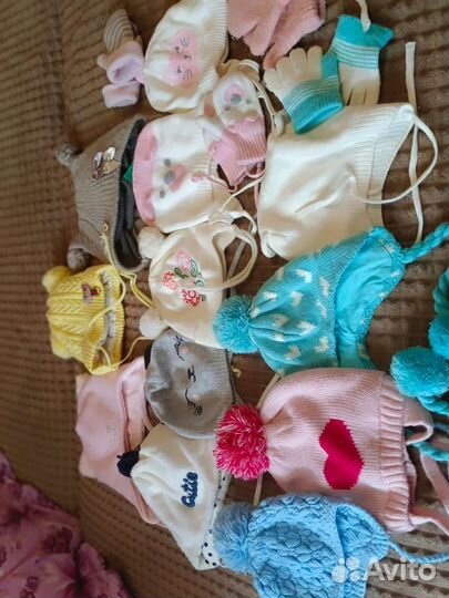 Детские шапочки 40-50