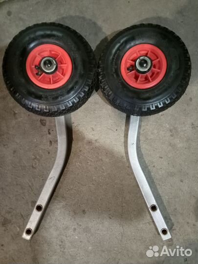 Транцевые колеса для лодки