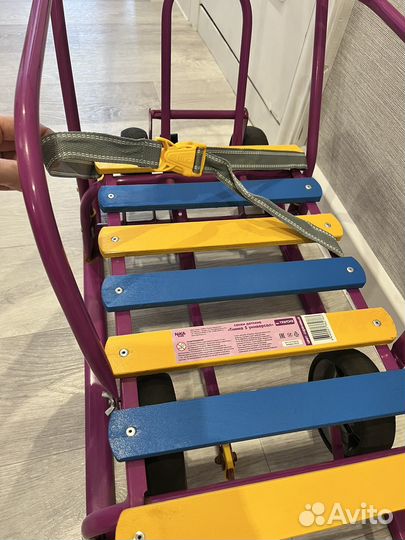 Детские санки на колесах Тимка 5 Универсал