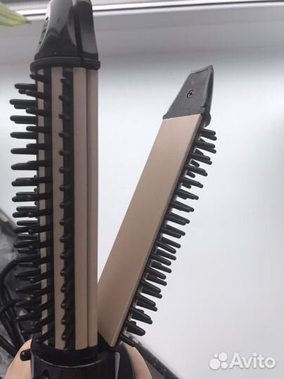 3 в 1 Выпрямитель, гофре, плойка для волос сентек