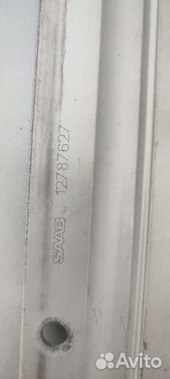 Сааб 9.3 накладка декоративная на двигатель