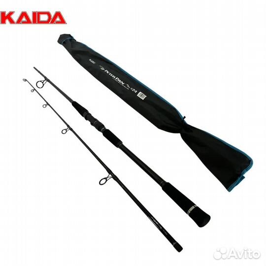 Спиннинг kaida peter PAN, тест 100-250g 3,3m
