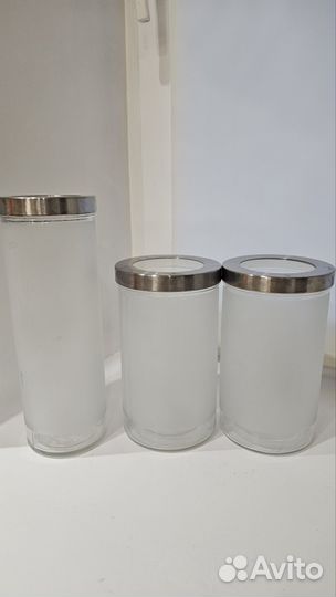 Банки для хранения IKEA оригинал стеклянные