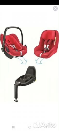 Автокресло Maxi-Cosi 2wayPearl + база 2wayFix