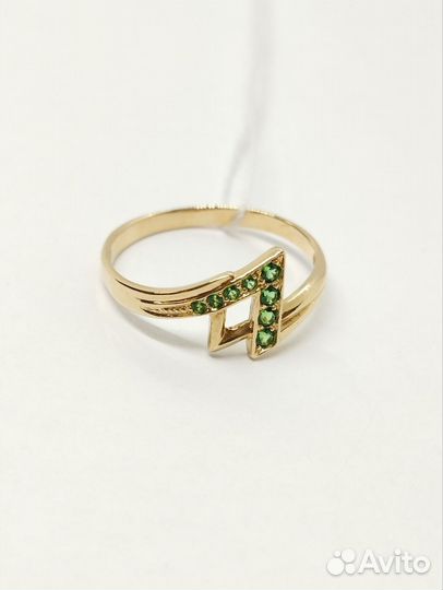 Золотое кольцо 585 пробы 18 размер