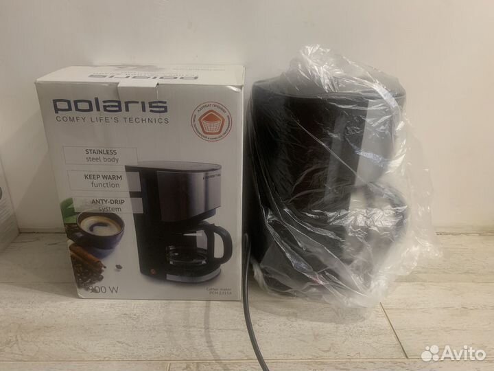Кофеварка капельная polaris