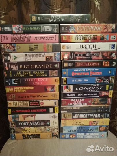 Кассеты VHS - 30шт