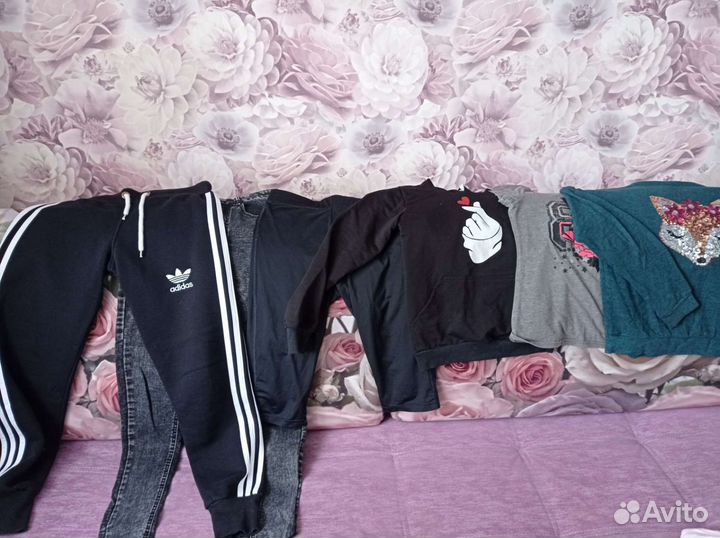 Вещи пакетом на подростка девочку 146