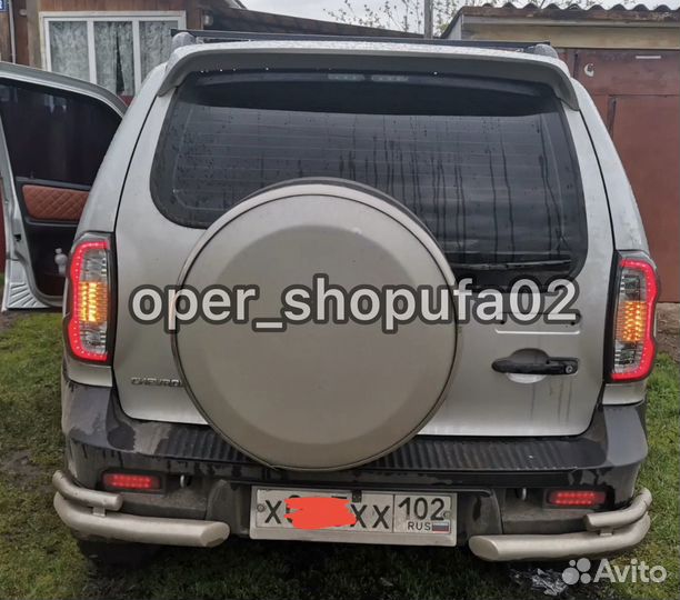 Задние фонари на niva chevrolet