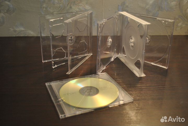 Диск CD-R80 TDK 52х 700Mb, CD-box Slim прозрачный