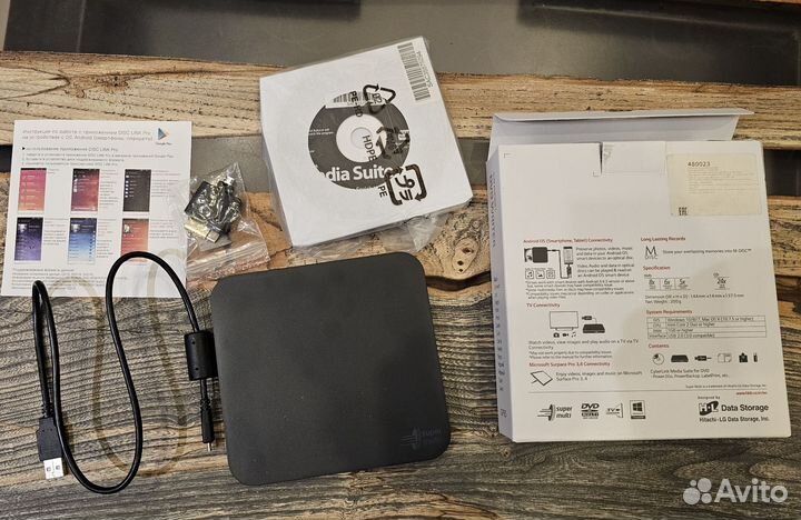 Внешний dvd CD привод